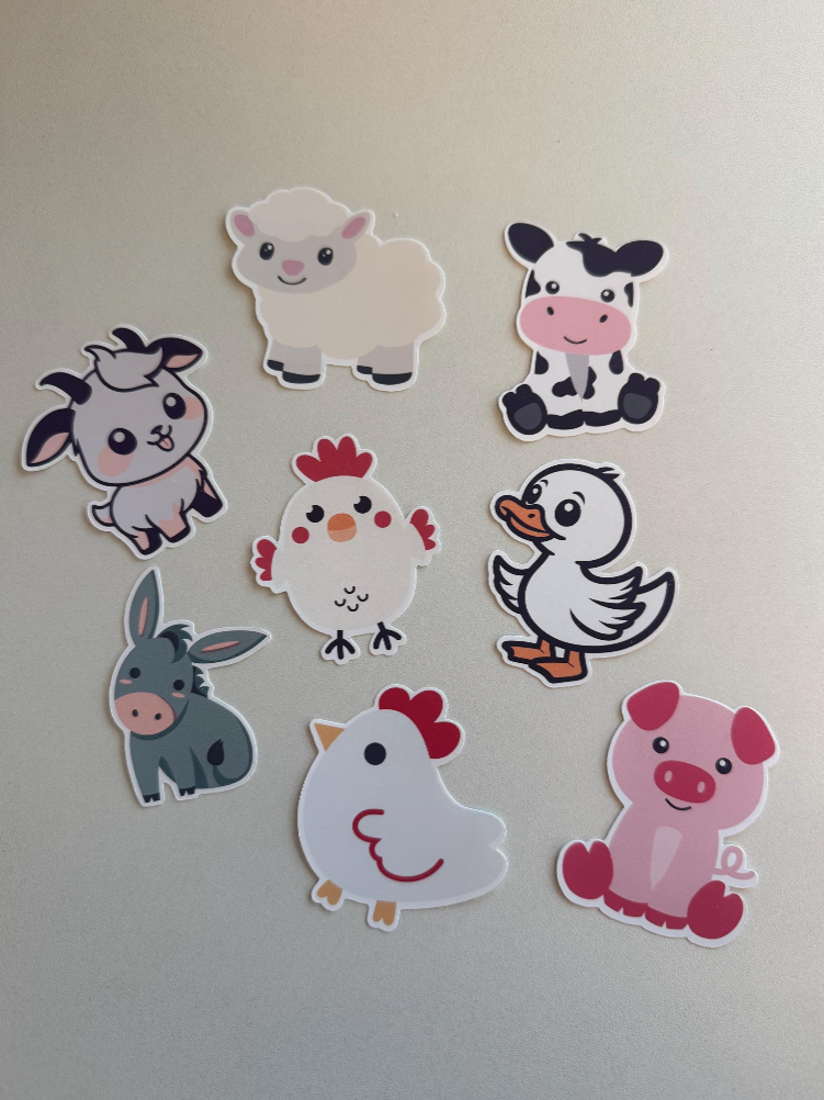 Farm Animal Stickers