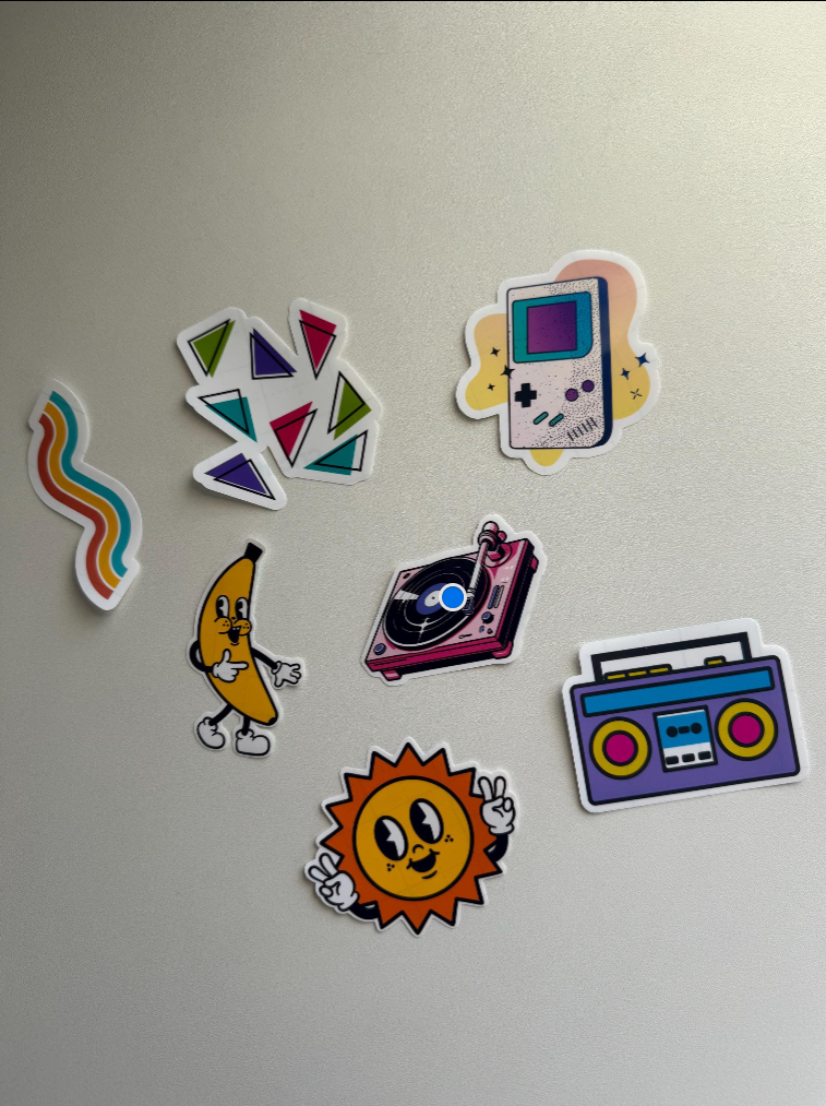 Retro Stickers